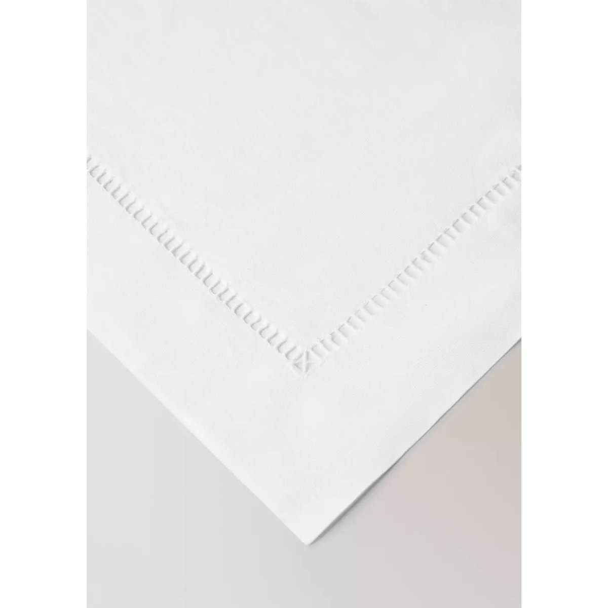 Set de table en lin brodé ajouré blanc, MANGO HOME