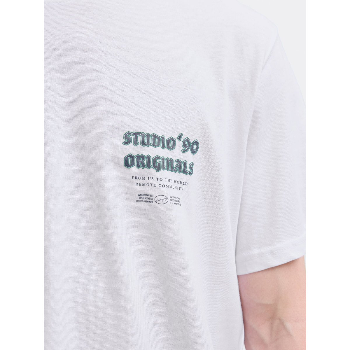 T-Shirt bright white, JACK & JONES