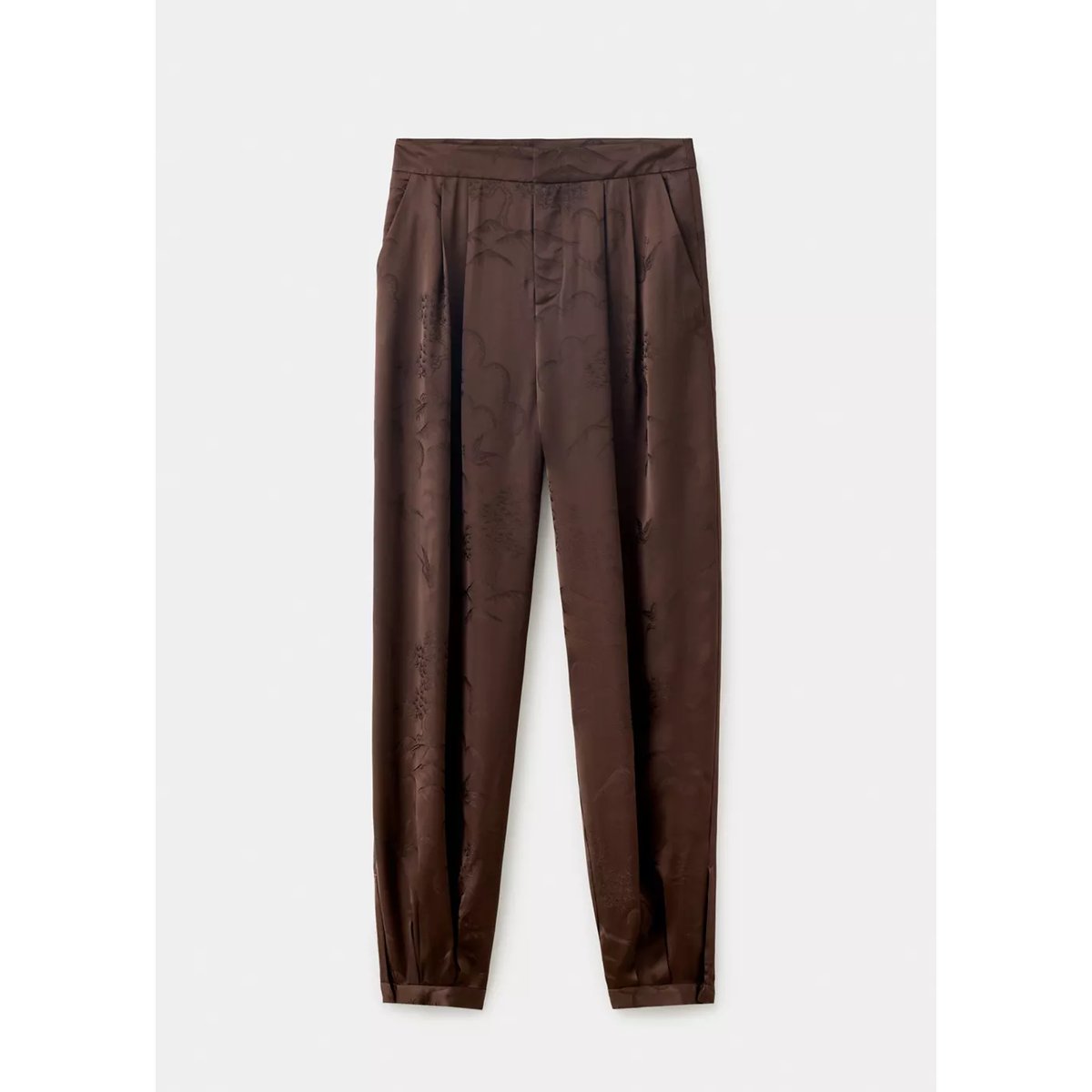 TROUSERS CHIMY marron, MANGO