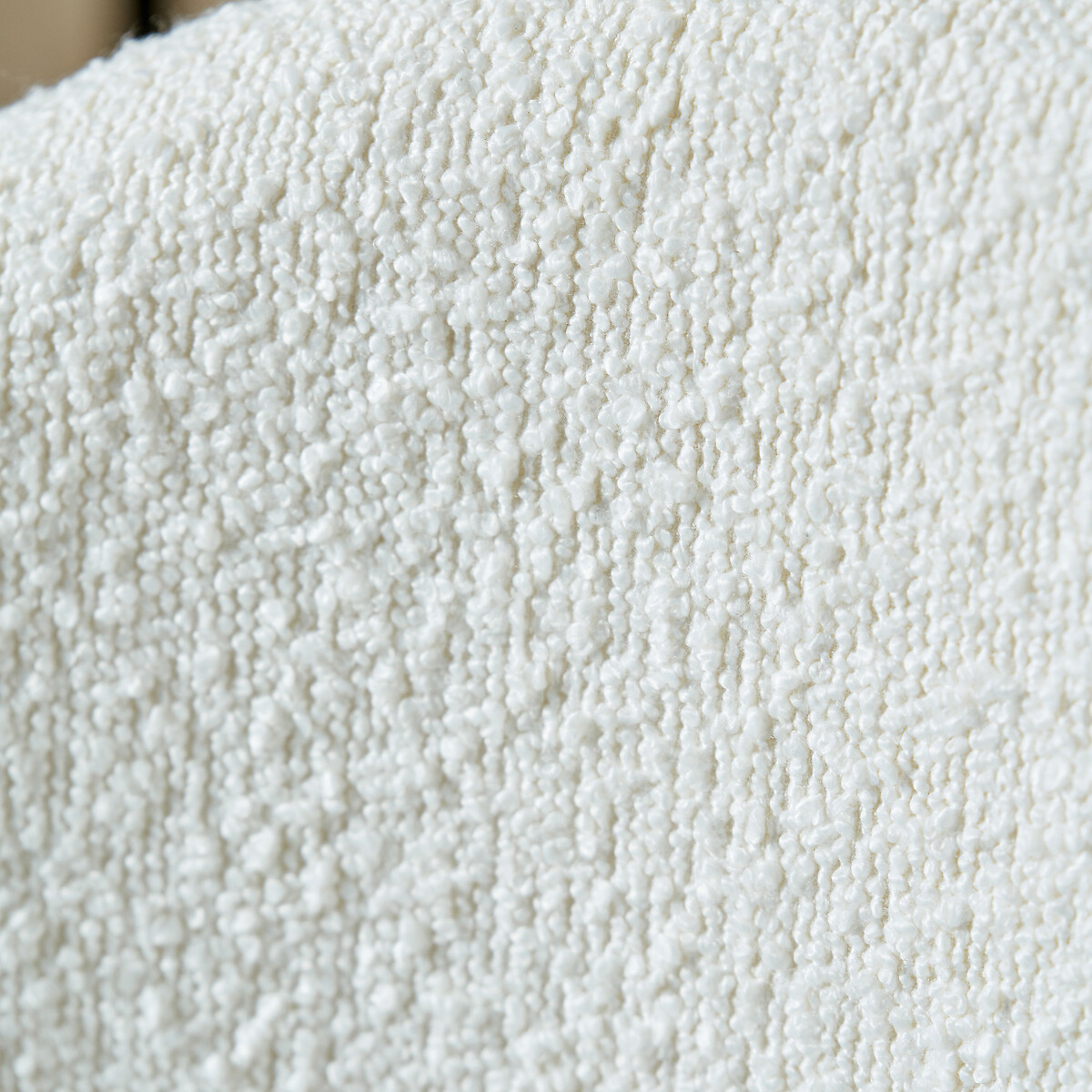 Tavi Bouclé & Metal Bar Stool white, SO'HOME