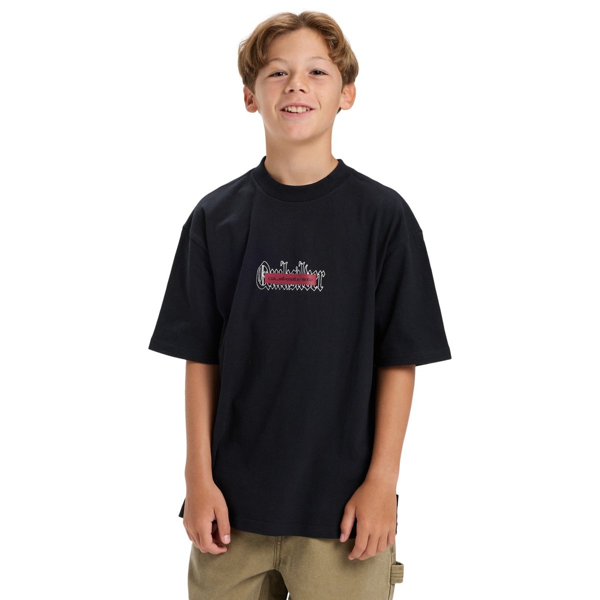 T-shirt à manches courtes MERCURY DOUBLE UP noir black, QUIKSILVER