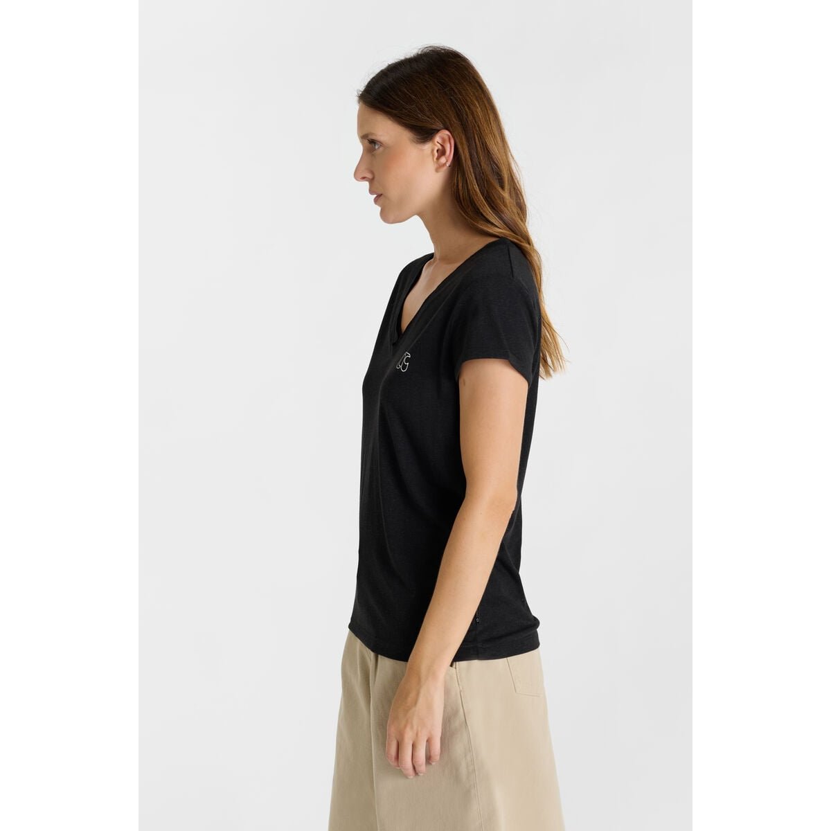 Tee-Shirt ONA black, LE TEMPS DES CERISES