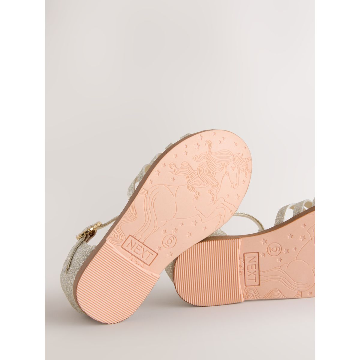 Sandales ouvertes pour grandes occasions doré, NEXT