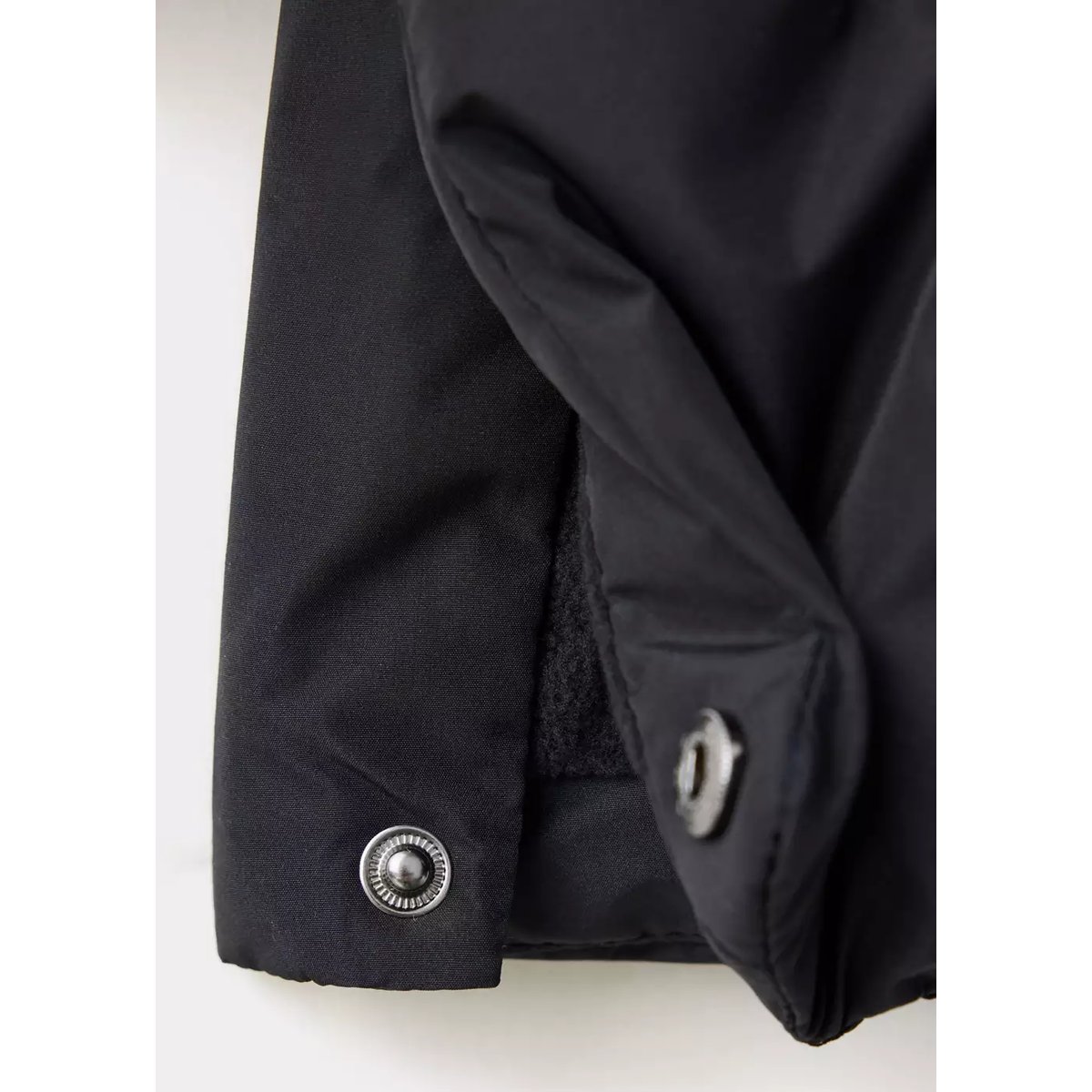 Anorak long matelassé noir, MANGO BABY