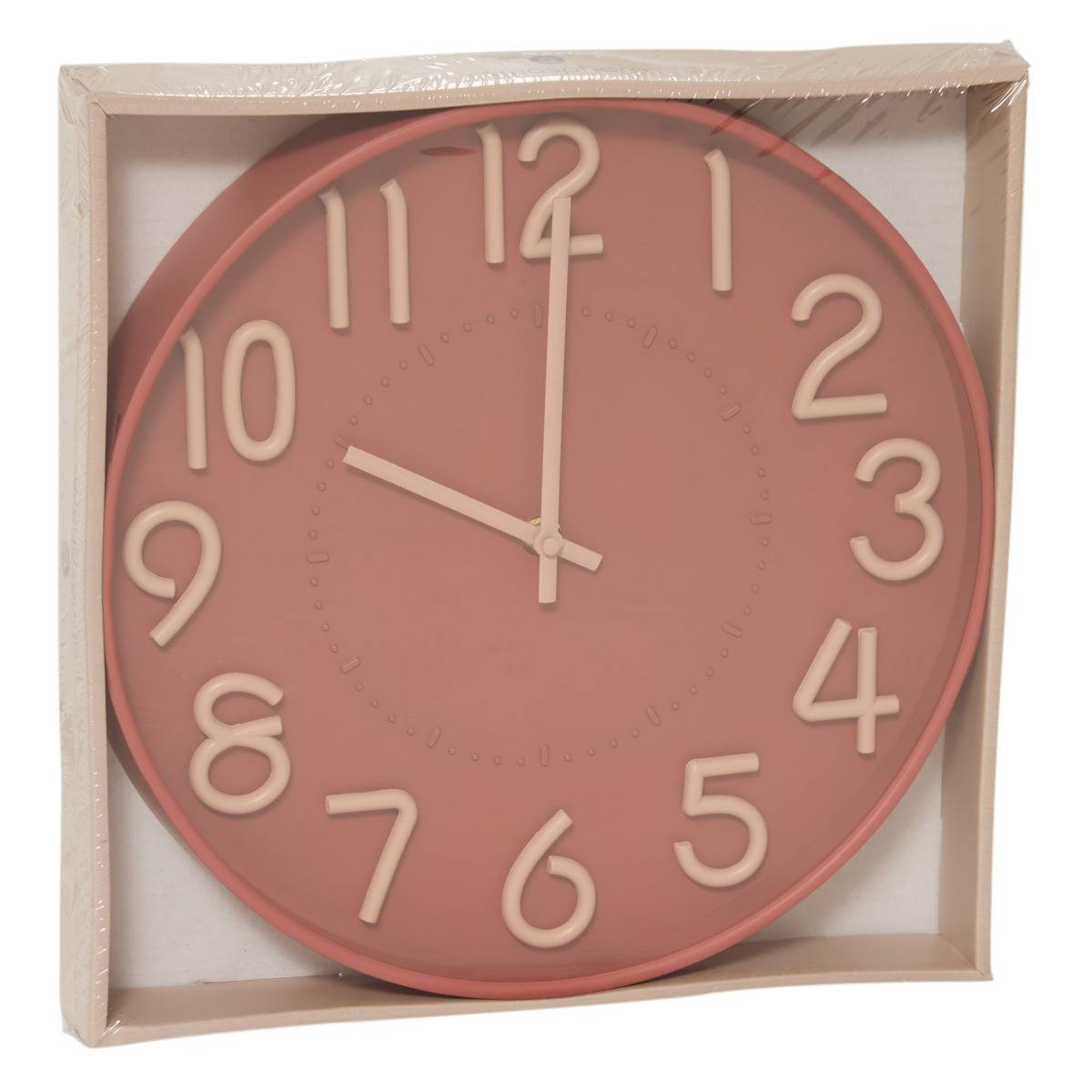 Horloge HOMY rose, ATMOSPHERA