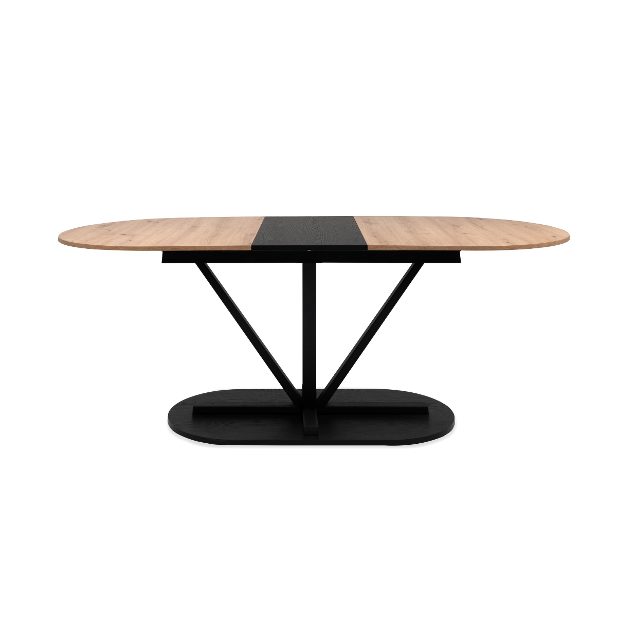 Table à manger extensible VESTER bois clair, CALICOSY