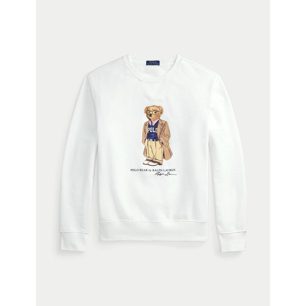 Polo Bear Fleece Sweatshirt white, POLO RALPH LAUREN
