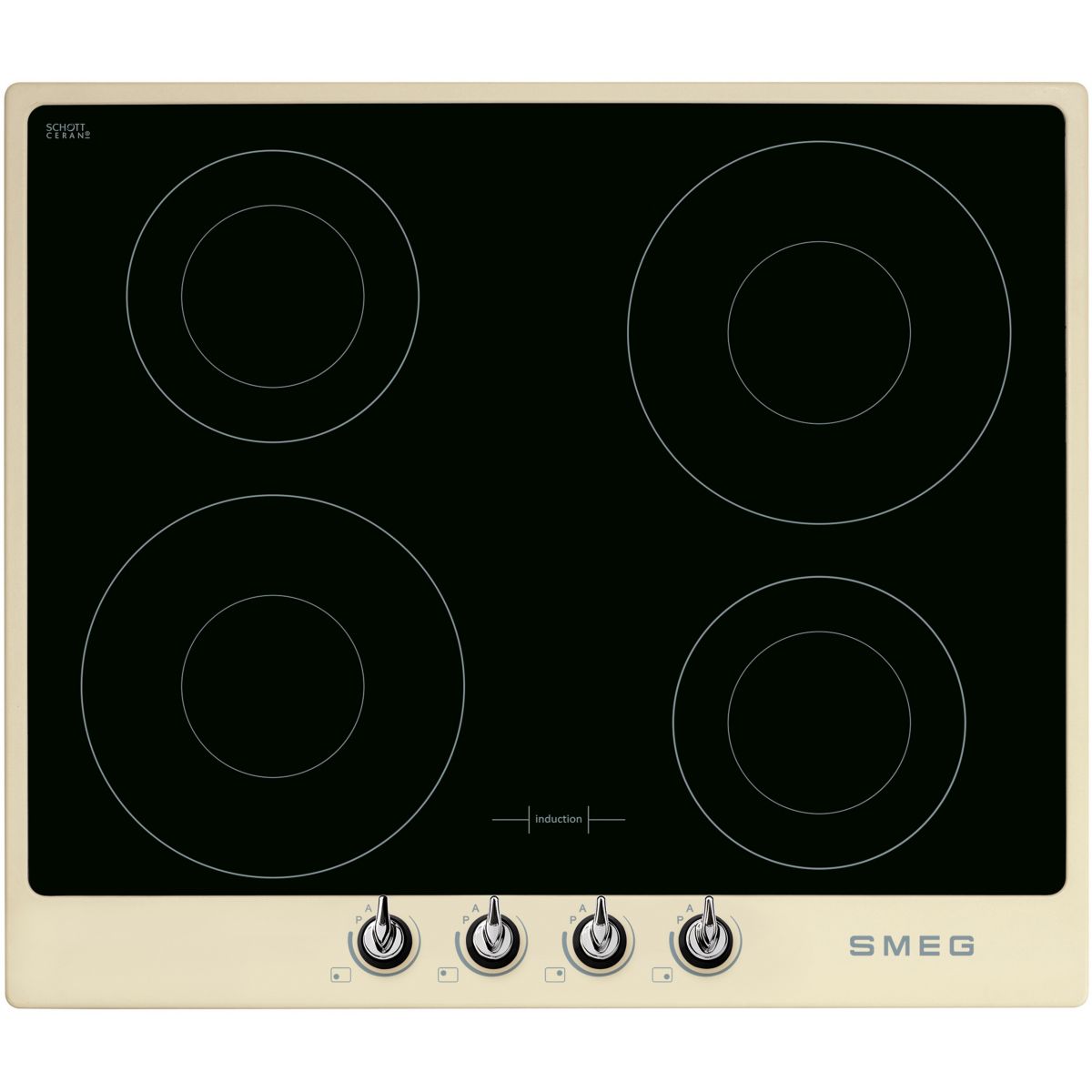 Plaque induction SI964PM couleur unique, SMEG