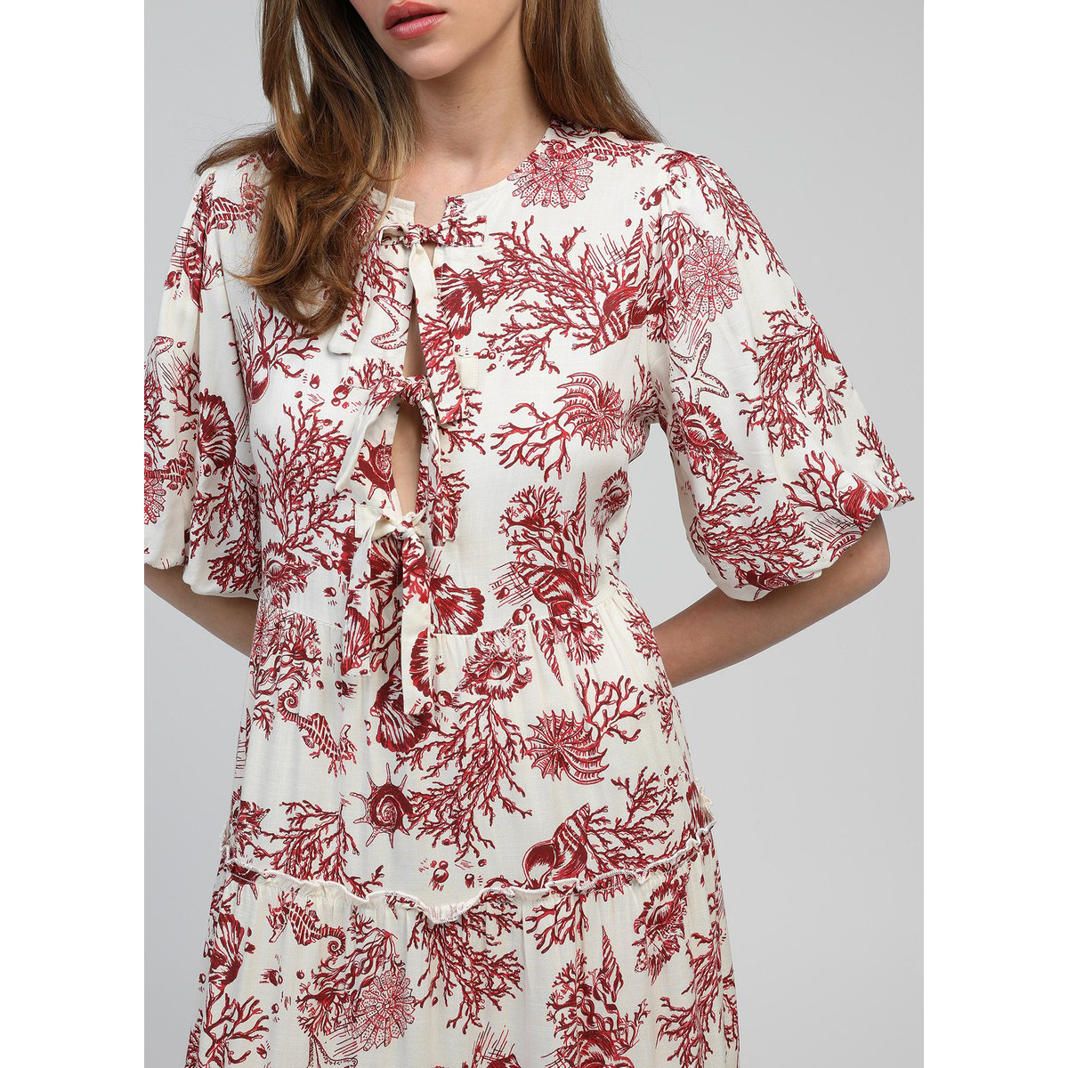 Robe Longue OZKAR palouma bordeaux, AN'GE