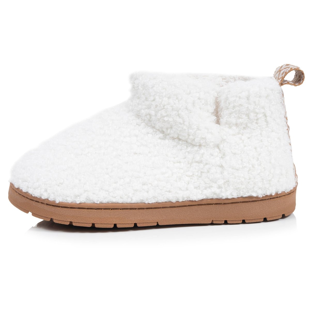 Chaussons Bottillons blanc, ISOTONER