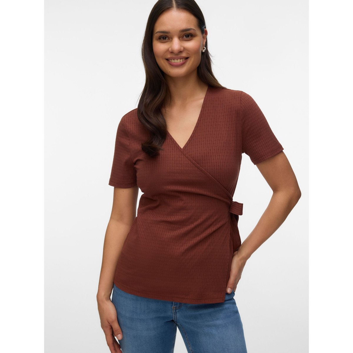 Top marron - fudgesickle, MAMA LICIOUS