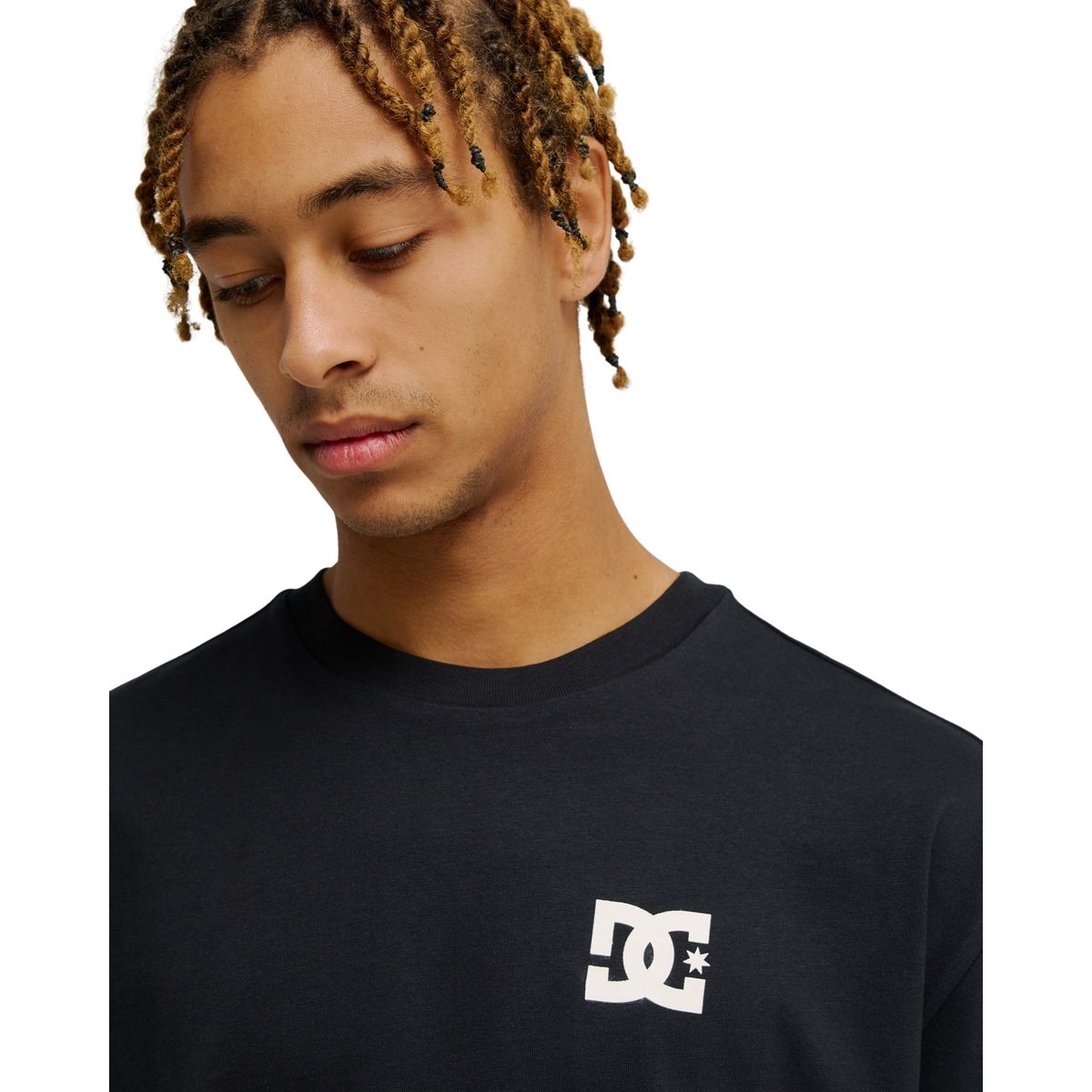 T-Shirt manches courtes PUSHING FORWARD. noir black, DC SHOES