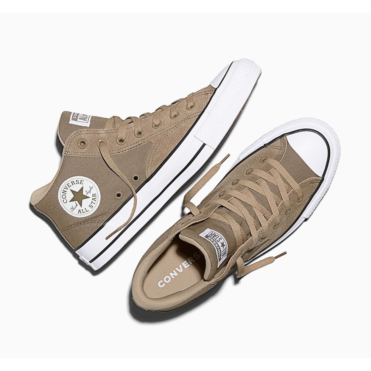 Malden Street Seasonal Colour Canvas Trainers taupe, CONVERSE