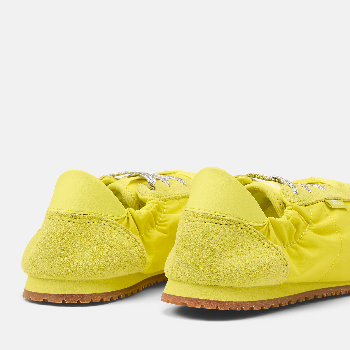 Baskets SUPER LOWPRO COLLAPSE jaune fluo, VANS