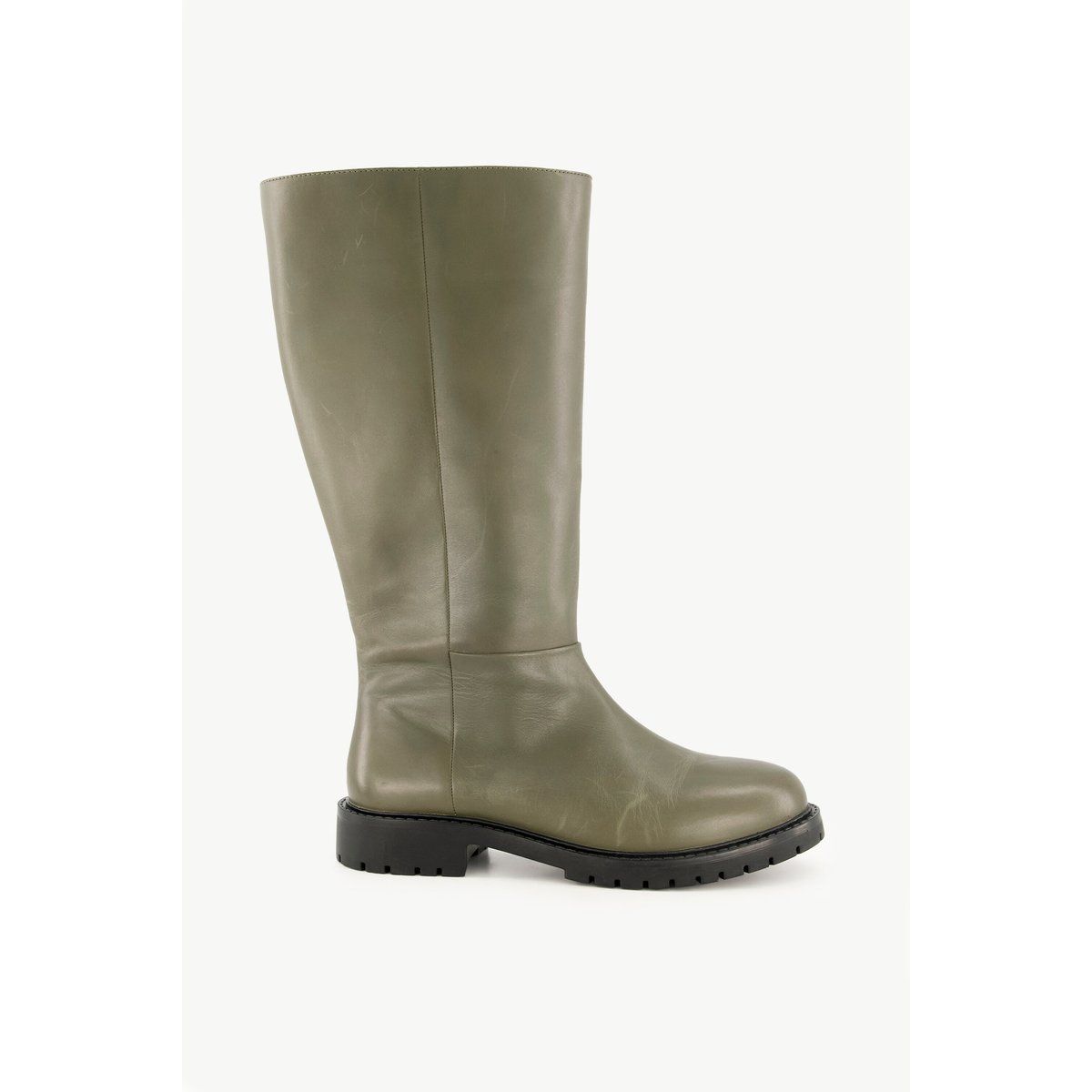 Bottes en cuir, tige XXL - largeur H , pied large mousse, ULLA POPKEN