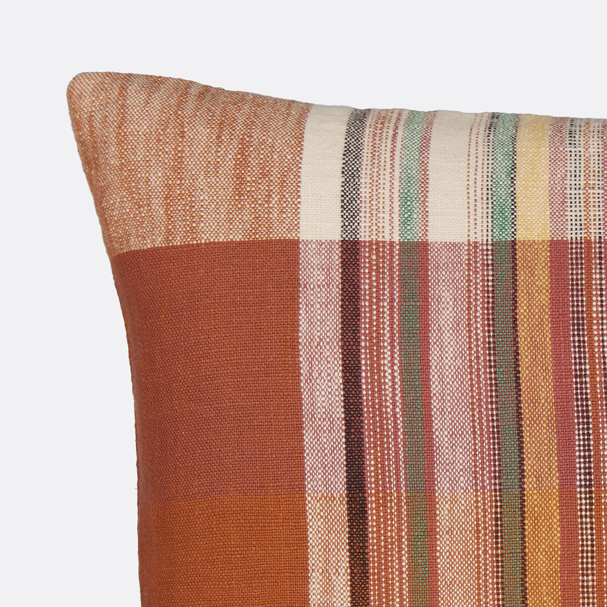 Housse de coussin 45x45 cm, coton, Silverio multicolore, LA REDOUTE INTERIEURS