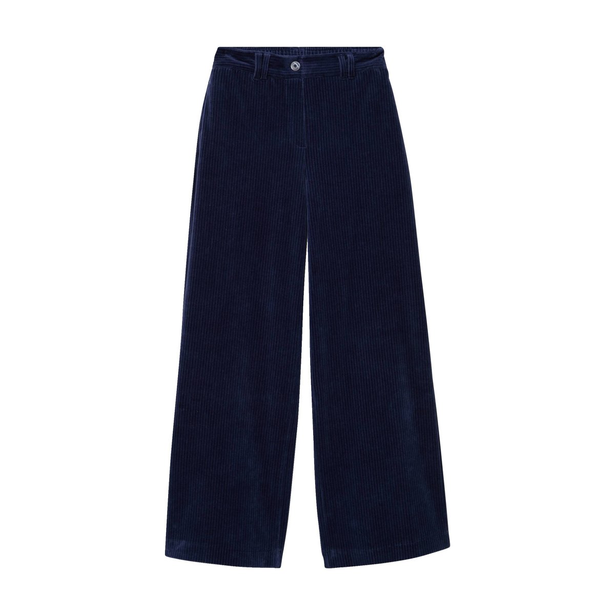 Pantalon en velours bleu marine, BREAL