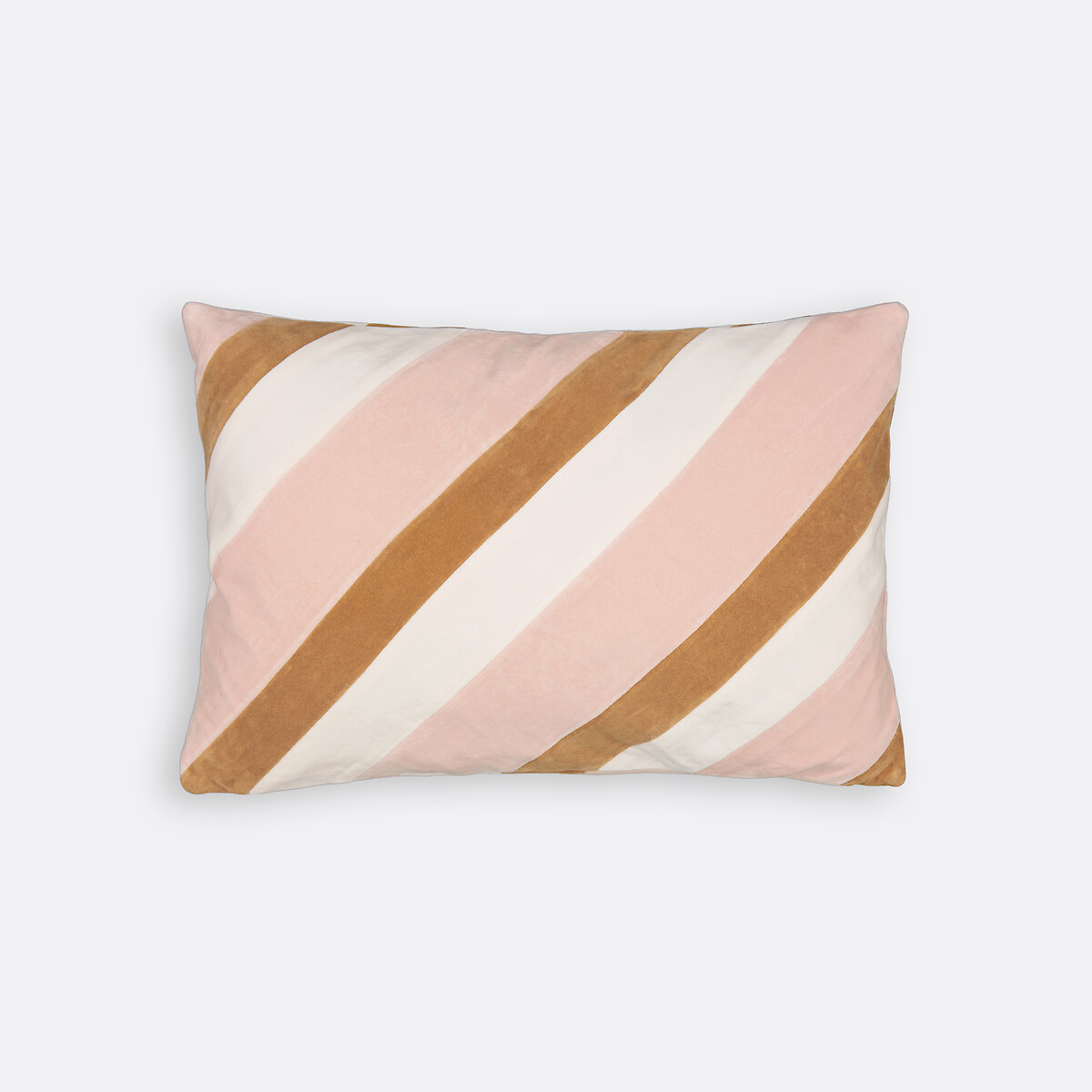 Housse de coussin 40x60 cm, Abby bronze/beige, LA REDOUTE INTERIEURS