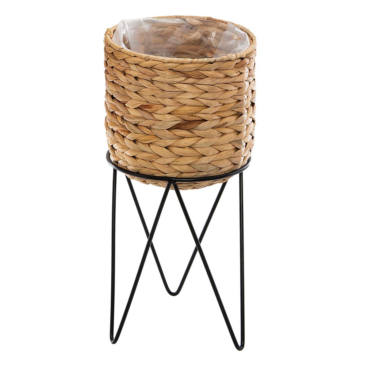 Set de 2 pots HYA beige moyen, ATMOSPHERA