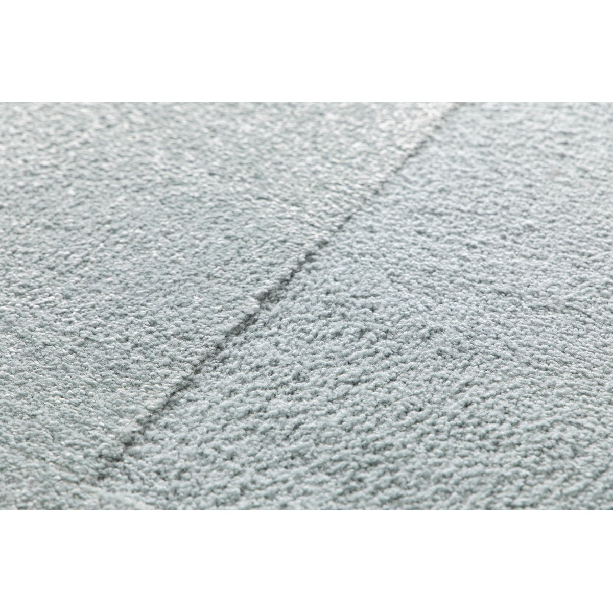 Tapis doux à relief SILENCIO bleu naturel, AFK LIVING