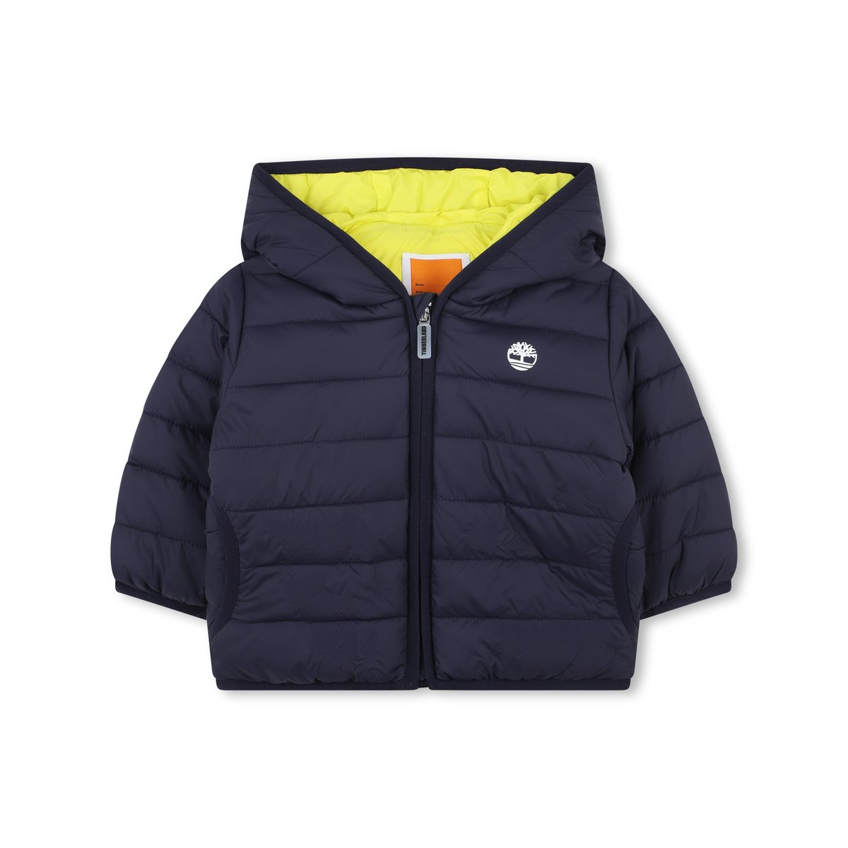 Veste légère en duvet avec poches zippées indigo blue, TIMBERLAND