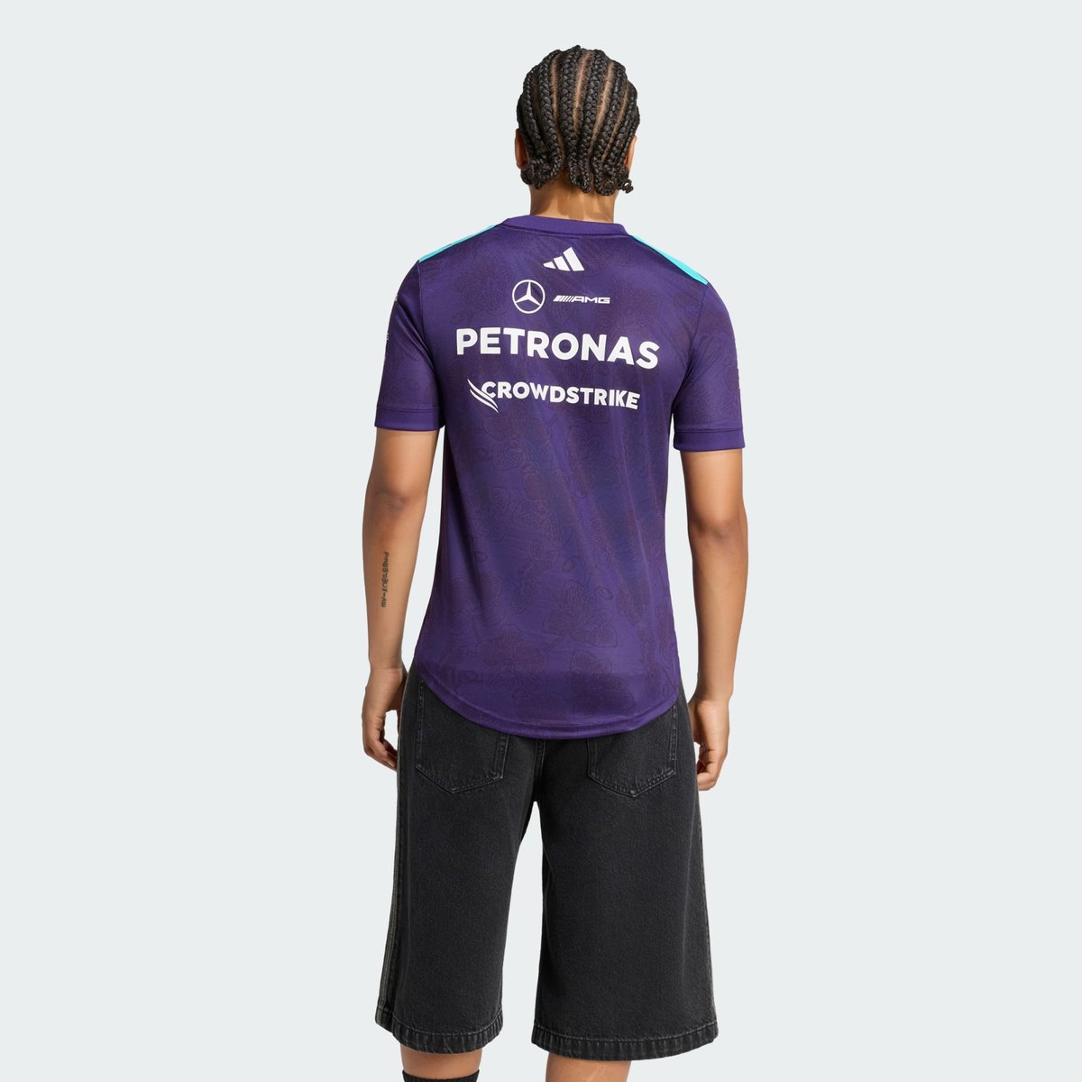 Maillot Pilote Mercedes - Amg Petronas Formula 1 Team Vanda Bloom Maillot Pilote Mercedes - Amg Petronas Formula 1 Team Vanda Bloom dark purple, adidas Performance