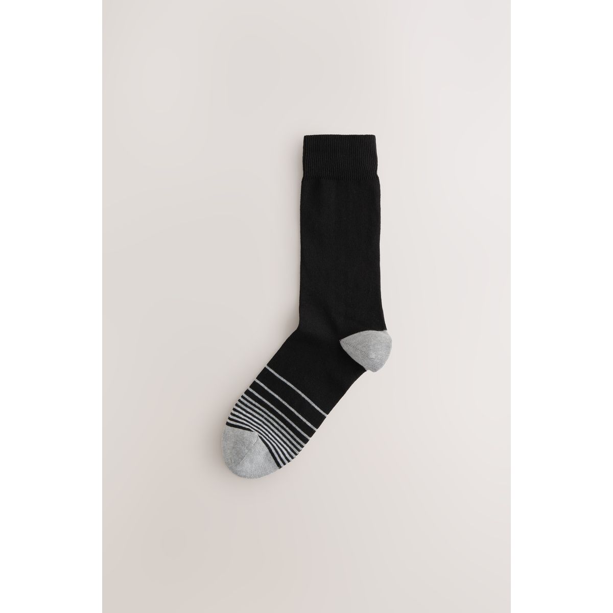 Chaussettes , 7 paires noir couleur ombre, NEXT
