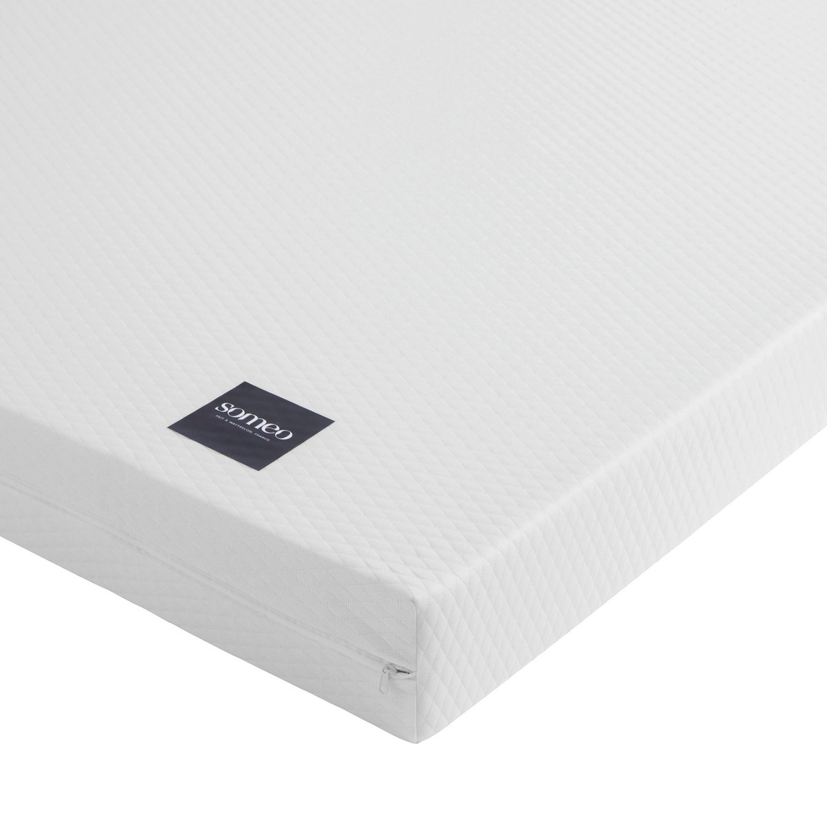 Matelas mousse Aurore 100 canapé-lit convertible blanc, SOMEO