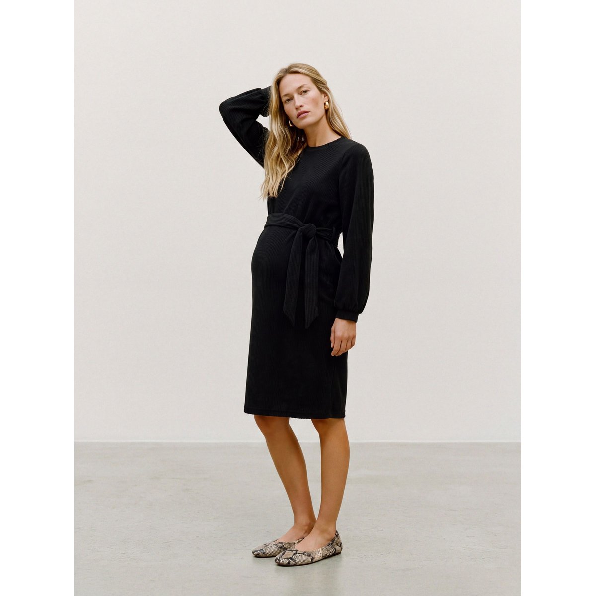 Robe black 1, MAMA LICIOUS