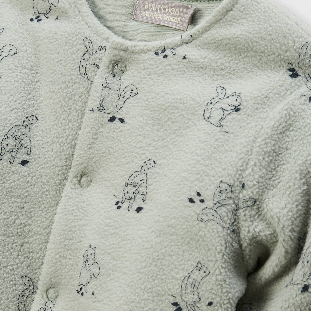 Surpyjama long imprimé agave, BOUT'CHOU