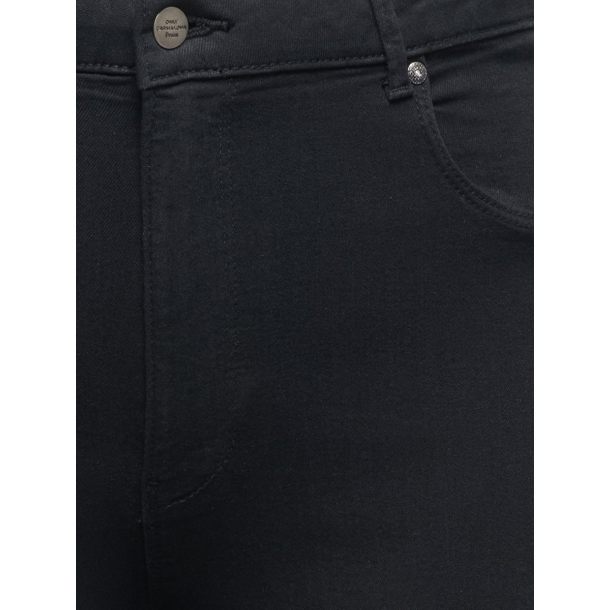 Jean À Jambe Large black denim, ONLY CARMAKOMA
