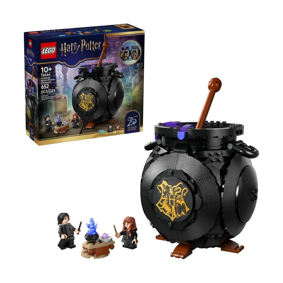 Harry Potter Le chaudron : le cours de potions caché noir, LEGO