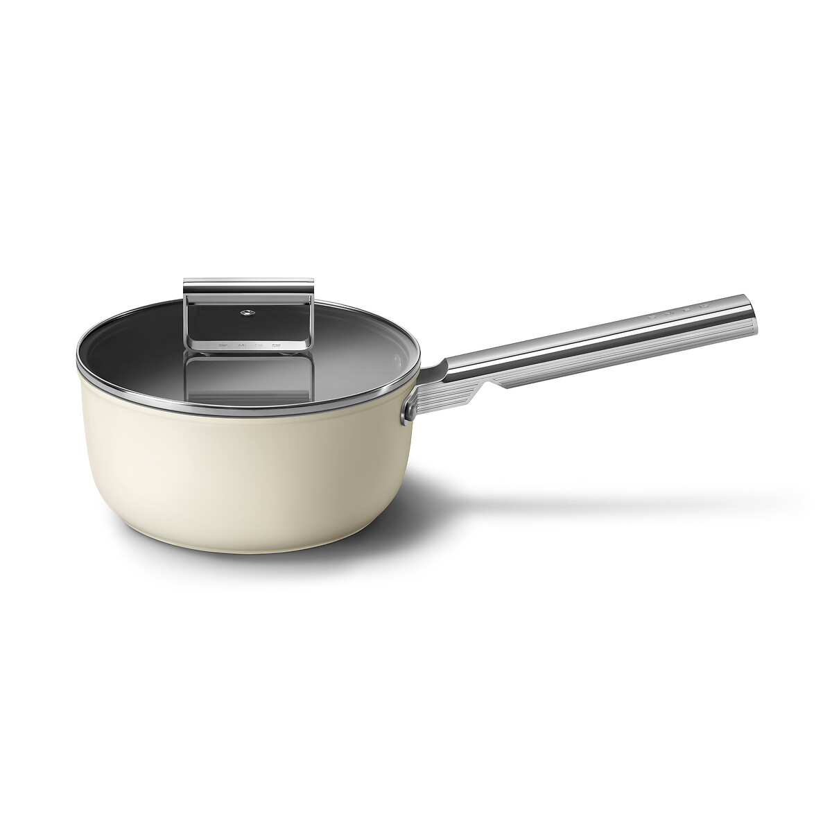 Casserole 20 cm Année 50 crème, SMEG