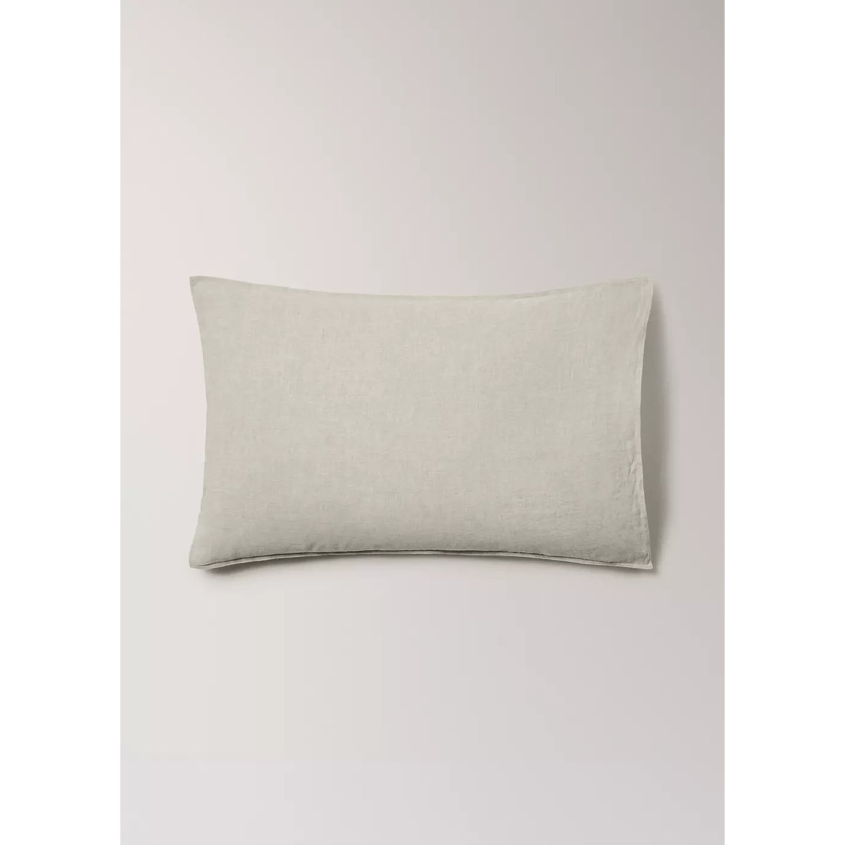 Deux taies d’oreiller lin lavé 50x75 cm sable, MANGO HOME