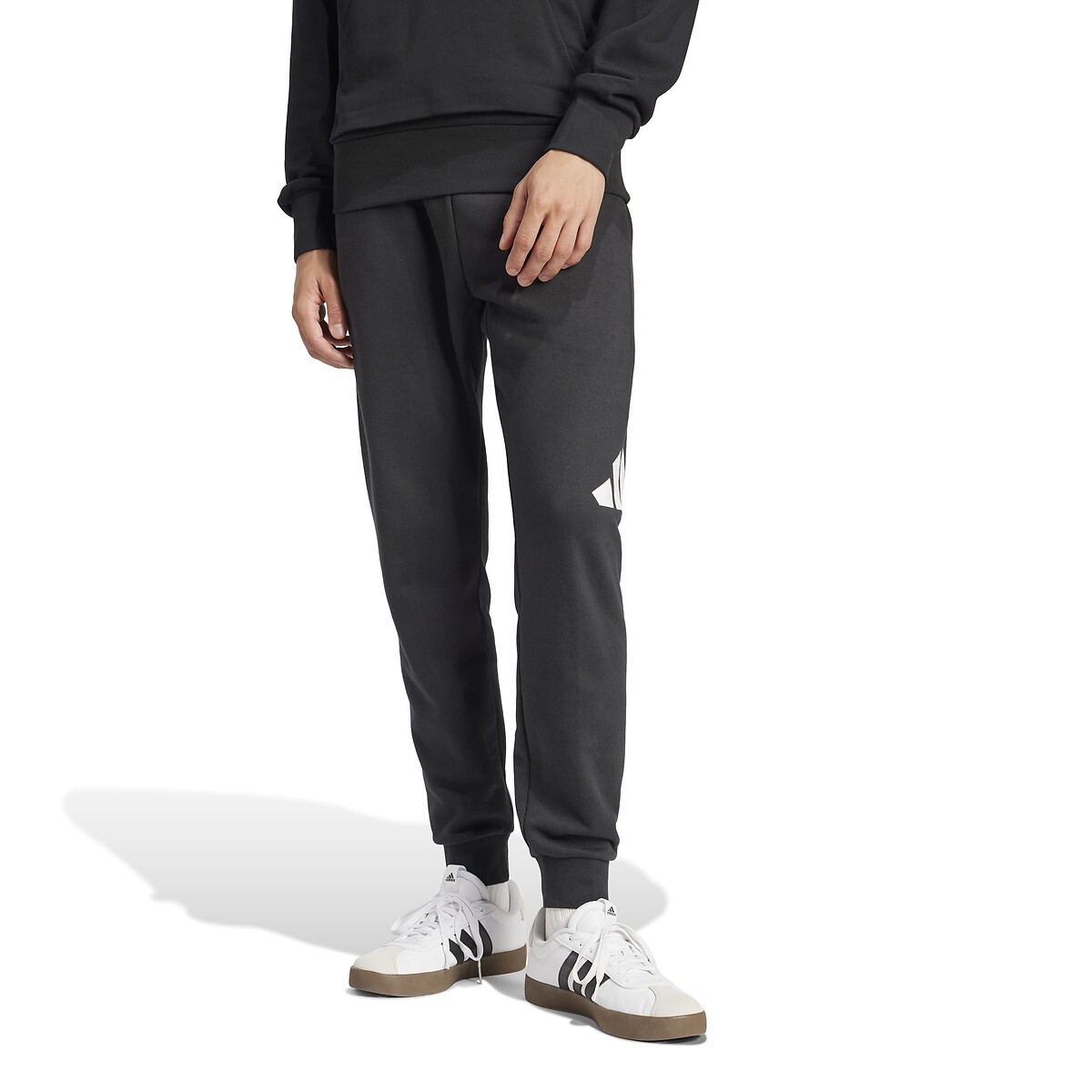 Pantalon en molleton grand logo, ESSENTIALS noir, ADIDAS SPORTSWEAR