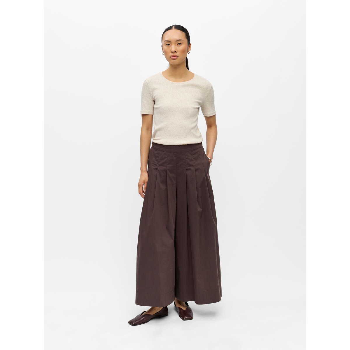Jupe-Culotte marron - seal brown1, OBJECT