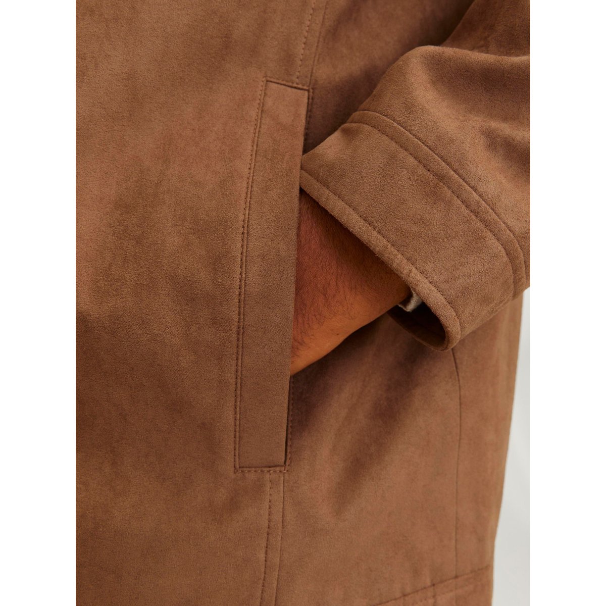 Veste En Similicuir cognac, JACK & JONES