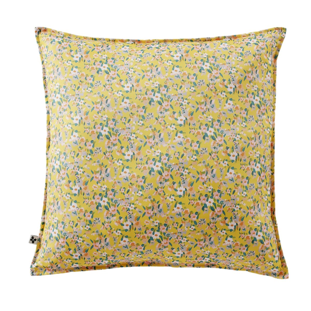 Housse de coussin exterieur deperlant Manon jaune, EDEN
