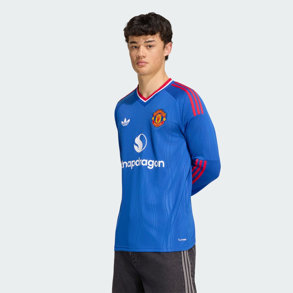 Maillot Manches Longues Extérieur Manchester United 26/27 Maillot Manches Longues Extérieur Manchester United 26/27 royal blue, adidas Performance