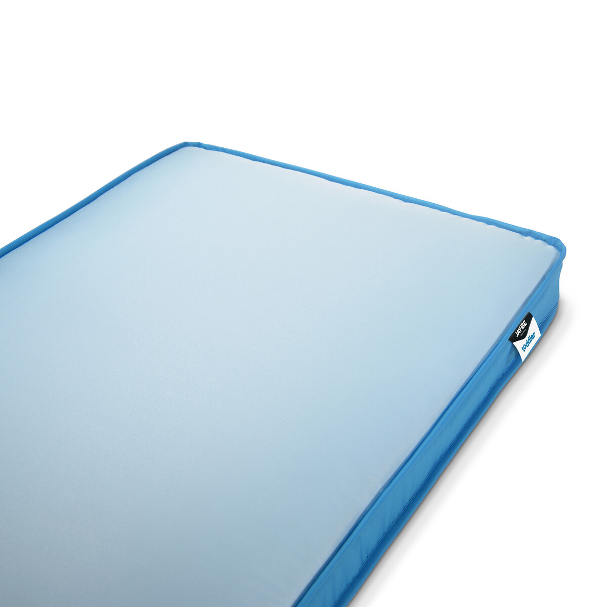 Jay-Be® Toddler Waterproof Anti-Allergy Anti-Microbial Sprung Mattress blue, JAY-BE