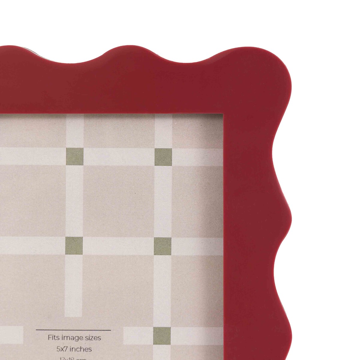 5x7" Vieste Wave Photoframe red, ÉDITÉ
