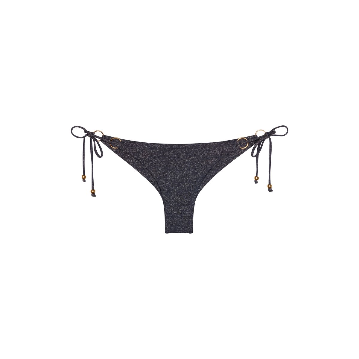 Bas maillot brésilien de bain à nouettes SUMMER SUNSET noir, TRIUMPH