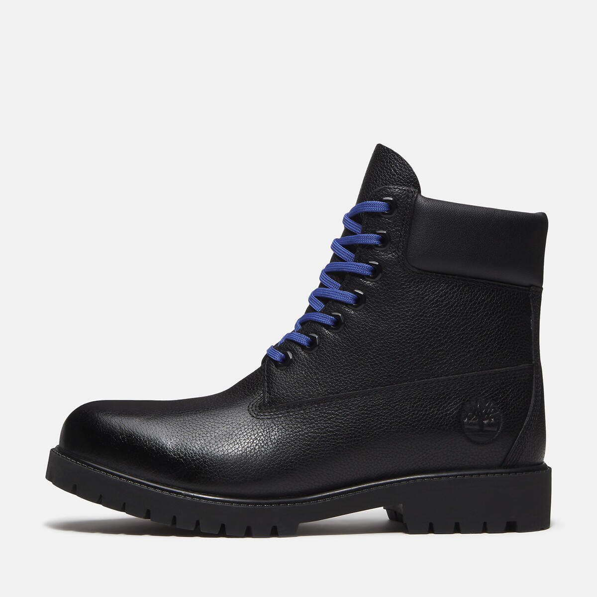 Bottines à lacets en cuir lisse TIMBERLAND HERITAGE 6 INCH LACE noir, TIMBERLAND