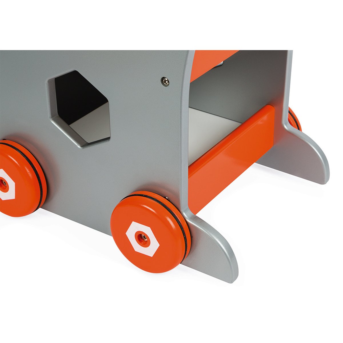 Jouet d'éveil chariot magnétique brico kids multicolore, JANOD