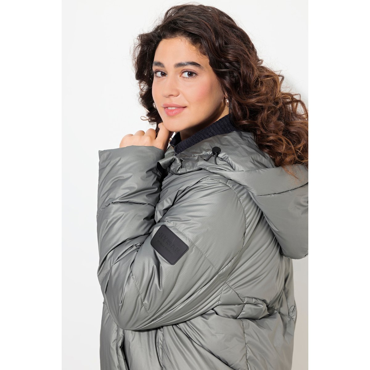 Manteau matelassé gris moyen, ULLA POPKEN