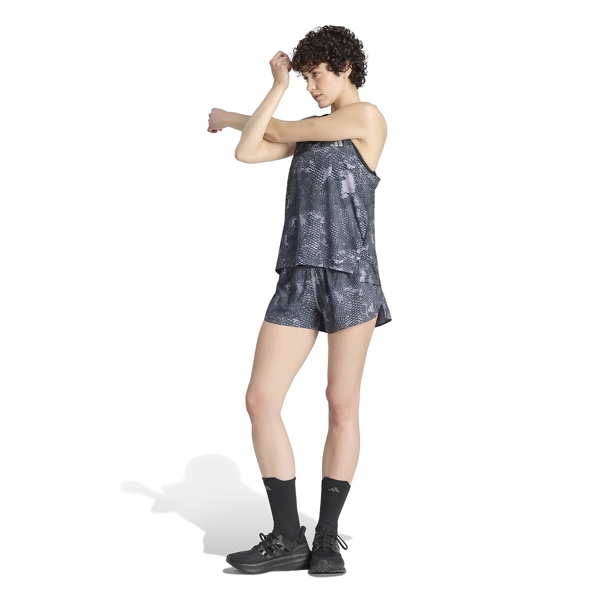 Printed Running Shorts black print, adidas Performance