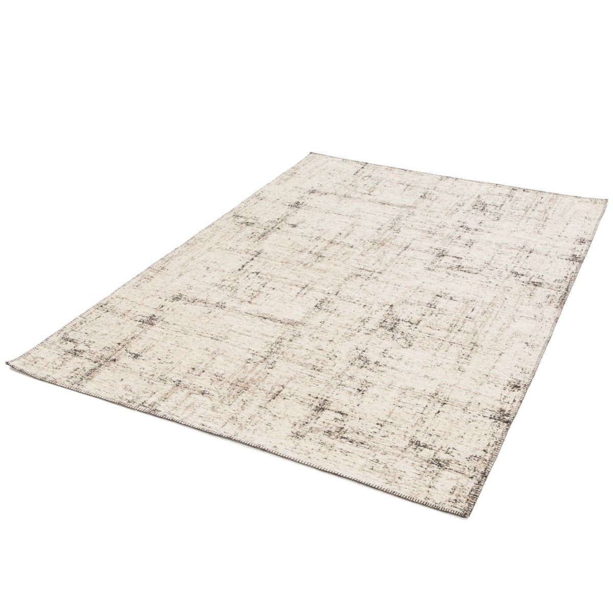 Tapis poils ras style graphique, MAGGIE beige/crème, BOBOCHIC