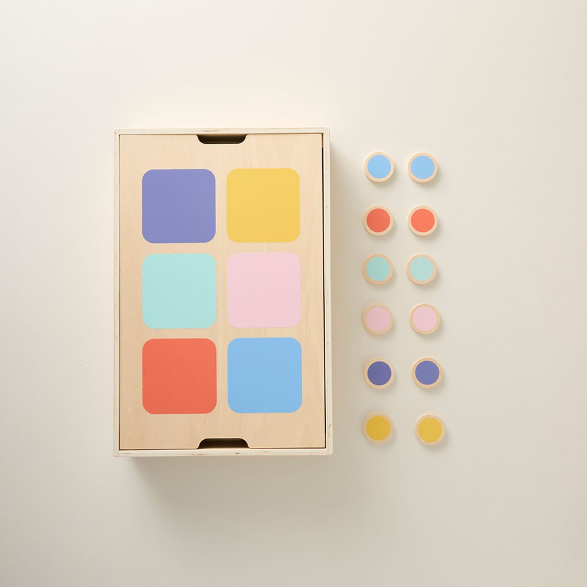 Boîte sensorielle NUANCE multicolore, PETITE AMELIE