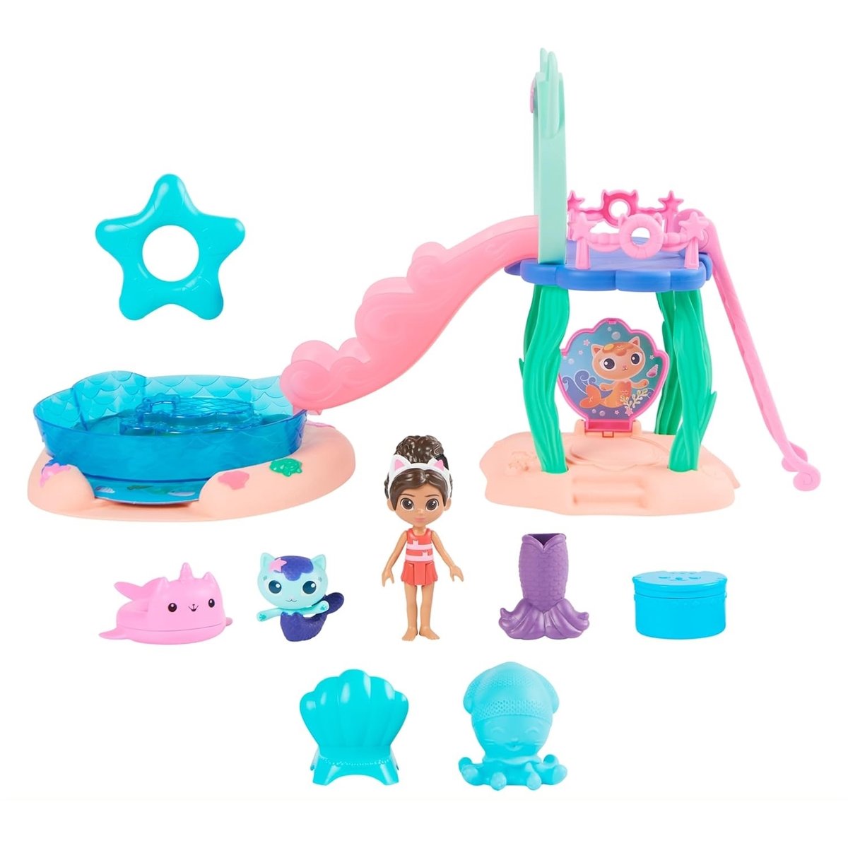 Gabby's - Pool set de jeu (Cat Adventures) multicolore, SPIN MASTER