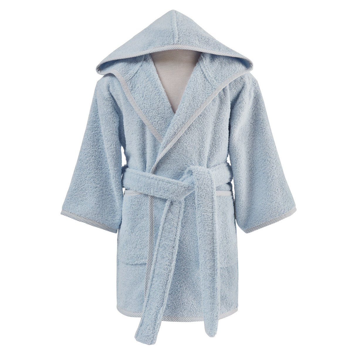 Peignoir de bain enfant 450 g/m² MOUSKY ciel, SENSEI MAISON